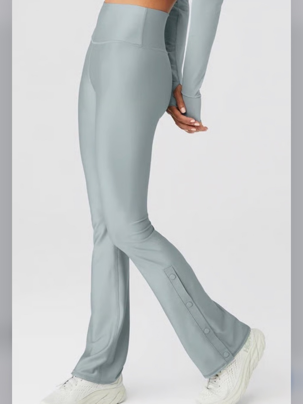 Alo Yoga Airlift Game Changer High-Waist 7/8 Flare Leggings